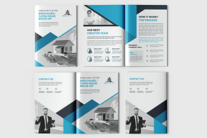 5.5x8.5 Brochure / Catalogue Mockup