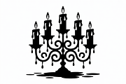 Candle silhouette vector, an Illustration by Amazin_art (Thumbnail 4 of 13)