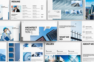 Architecture Portfolio Presentation, a Presentation Template by E-Type