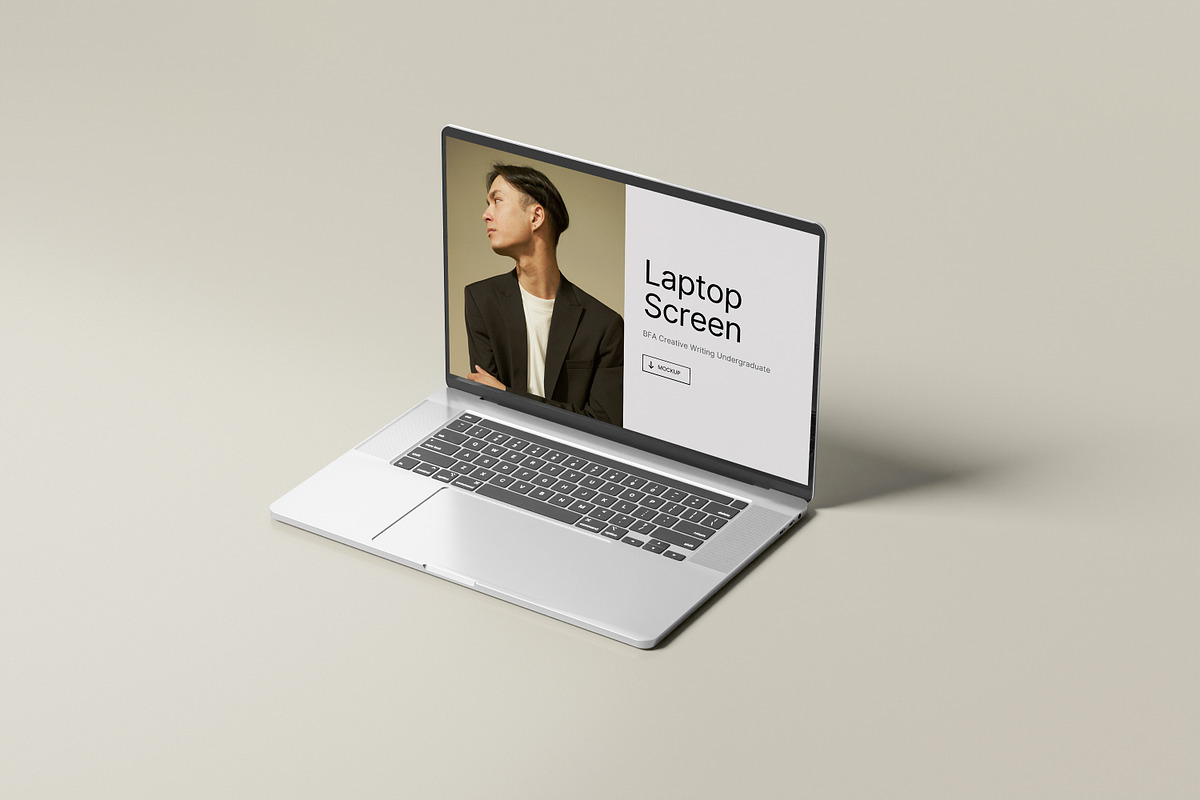 Laptop And Phone Mockup, a Wearable Device Mockup by Graphic_world89 (Photo 6 of 8)