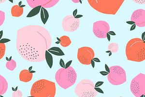 Fruity Fun - Fruit Seamless Patterns