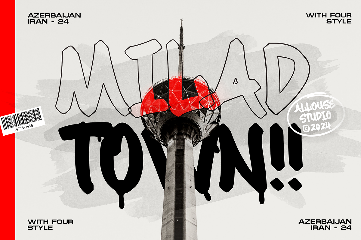 Maximback A Bold Graffiti Font, a Handwritten Font by Allouse Studio (Photo 6 of 10)