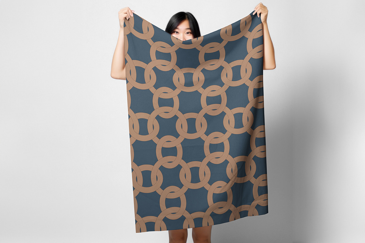 Circle Shape Geometric Pattern, a Pattern Graphic by StudioGlouna (Photo 2 of 7)