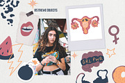 Girl Power Set, a Person Illustration by Kate Galunga Artstore (Thumbnail 3 of 16)