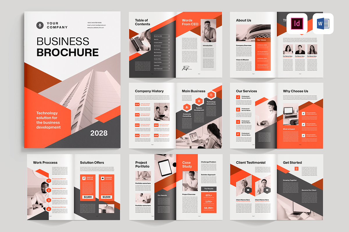 Business Brochure, a Brochure Template by Leaflove (Photo 1 of 10)