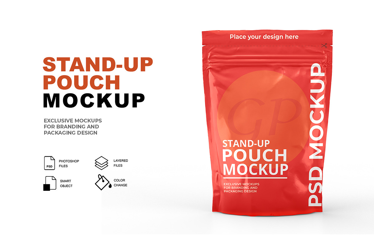 Stand-up Pouch Mockup