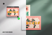 7x5in Paper Card Mockup Set, a Mockup by Custom Scene (Thumbnail 5 of 10)