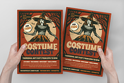 Halloween Costume Contest Flyer, a Flyer Template by Annora Studio (Thumbnail 4 of 5)