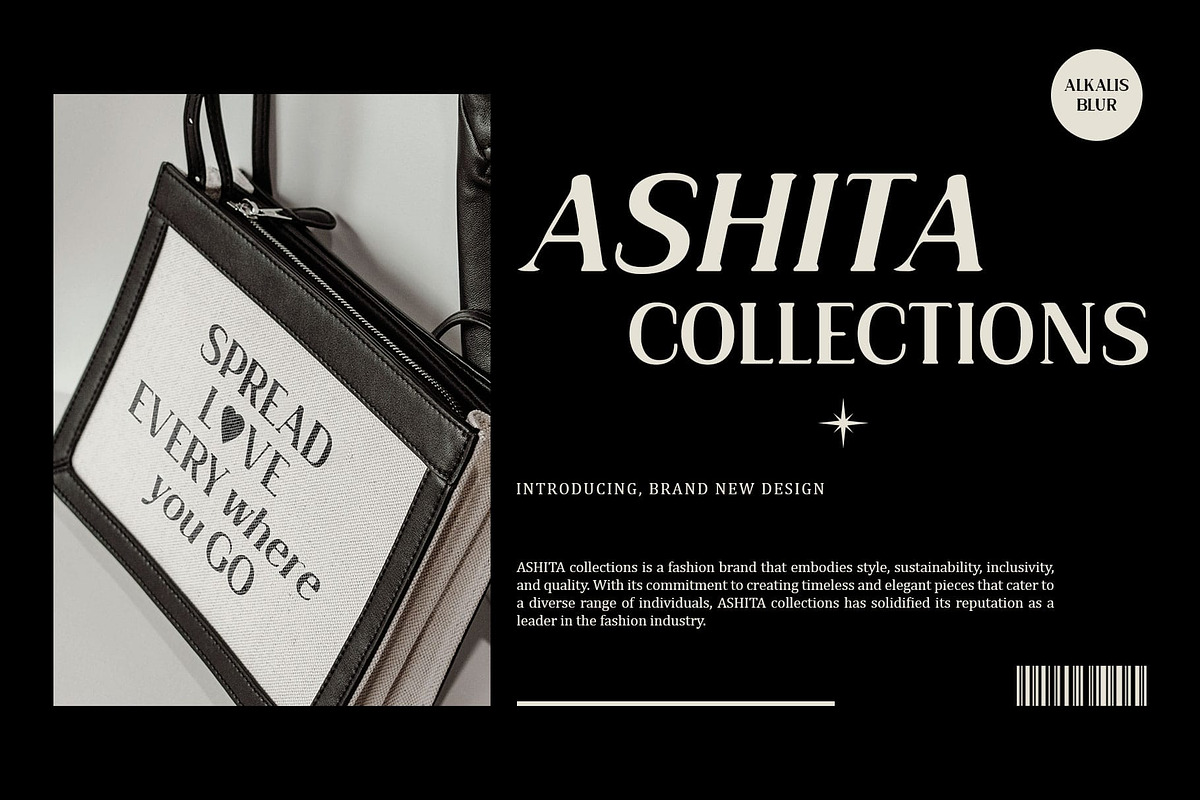 Alkalis Blur, a Serif Font by Craft Supply Co. (Photo 6 of 8)