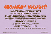 Monkey Brush, a Handwritten Font by Komet & Flicker (Thumbnail 15 of 15)