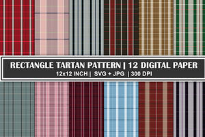 Stripe Tartan Plaid Seamless Pattern