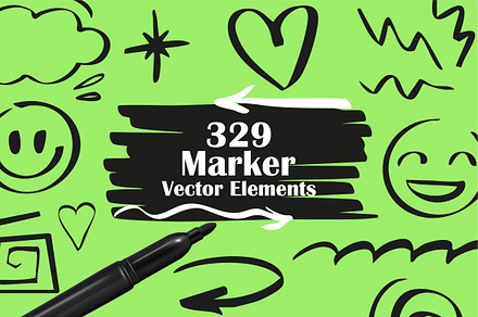 Marker Scribbles Pack