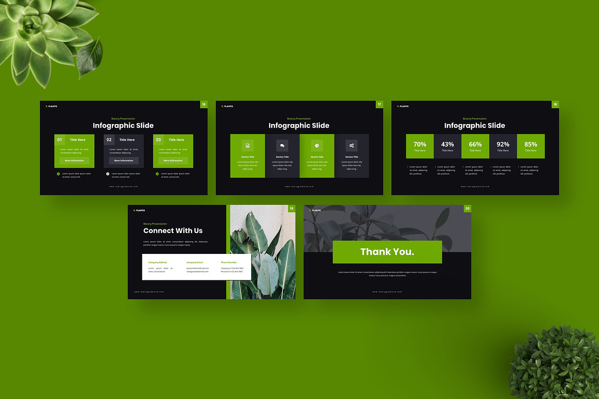 Plantis - Keynote Templates, a Presentation Template by Deepslide Studio (Photo 6 of 6)