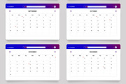 Web Ui Calendar 2025, an UI Kit Template by ContestDesign (Thumbnail 4 of 4)