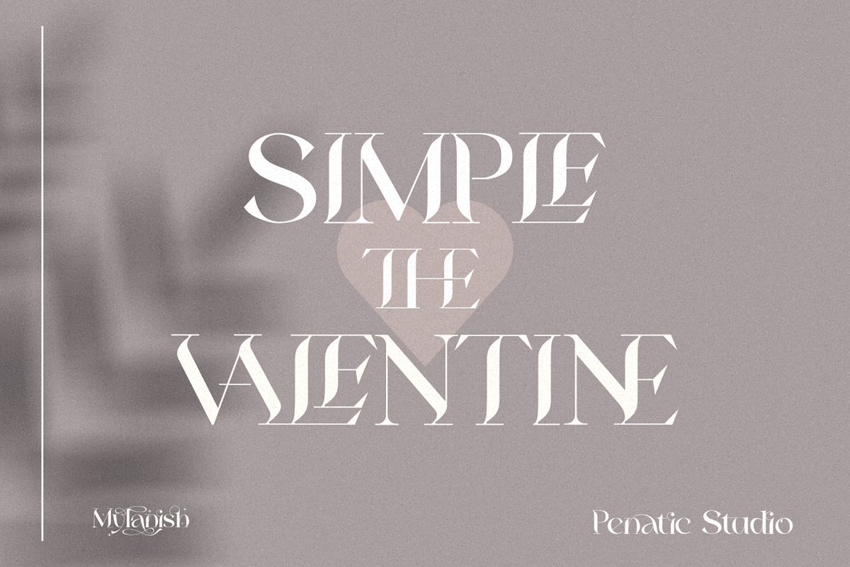 Mylanish _ unique modern typeface, a Serif Font by Penatic Studio (Photo 8 of 11)