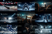 90 Cinematic Hockey Stock Photos, a Sports & Recreation Photo by Incomelion (Thumbnail 10 of 14)