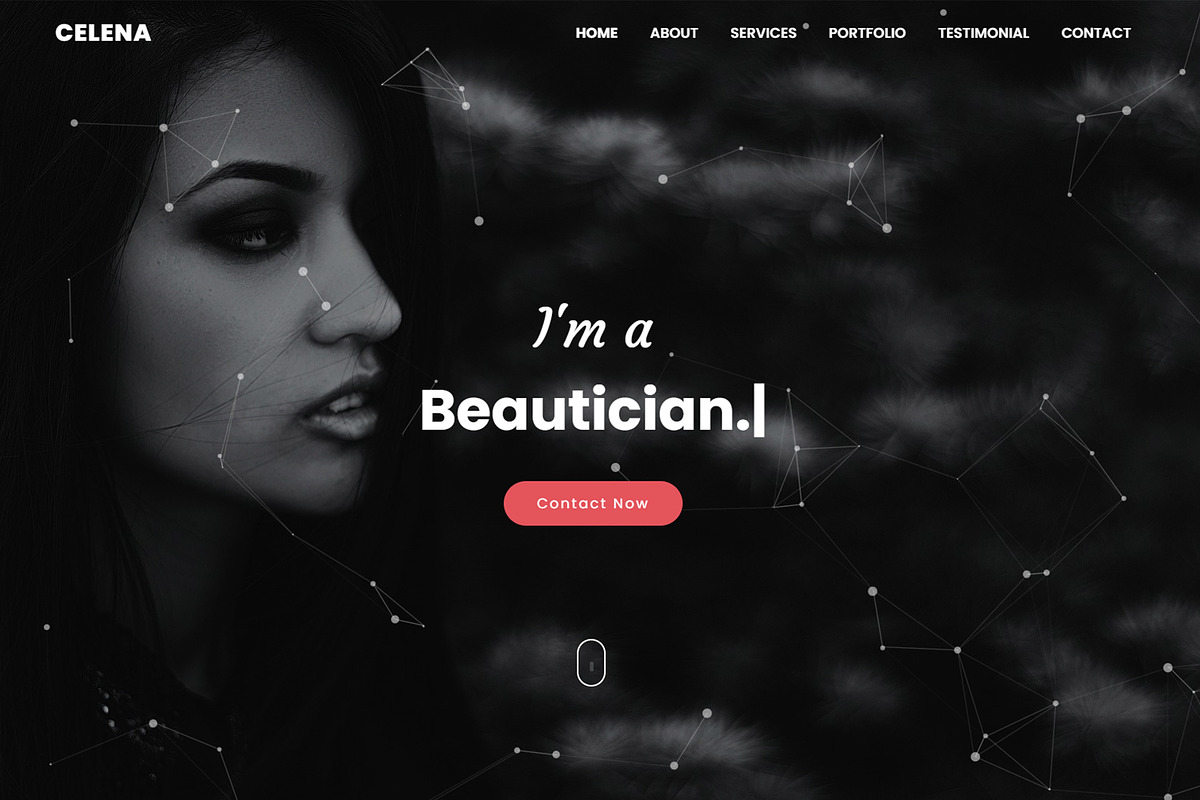 Celena - Portfolio HTML Template, a Bootstrap Template by nandinigraphics (Photo 2 of 3)