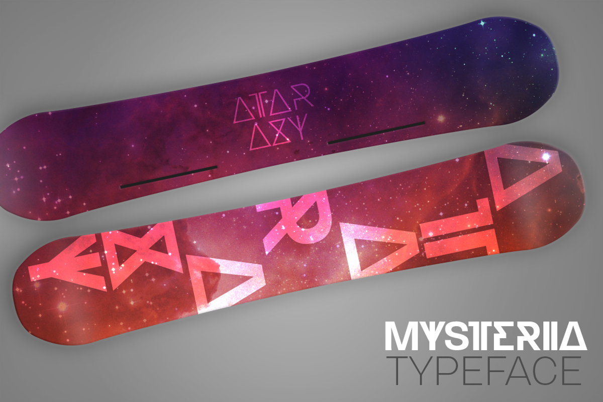 Mysteria Font Family preview 2