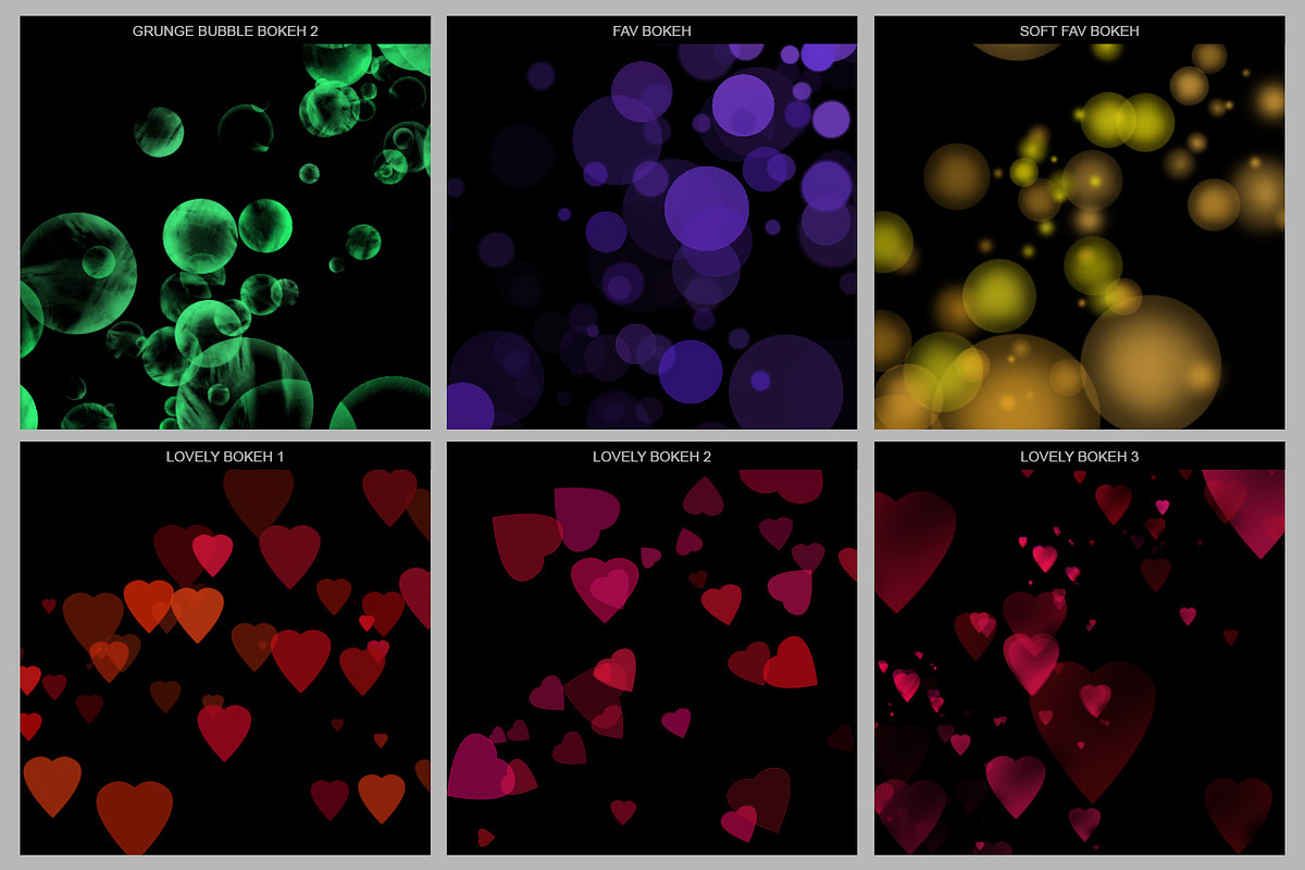 30 Bokeh Photoshop Brushes, a Brush Add-On by ArtistMef (Photo 6 of 10)