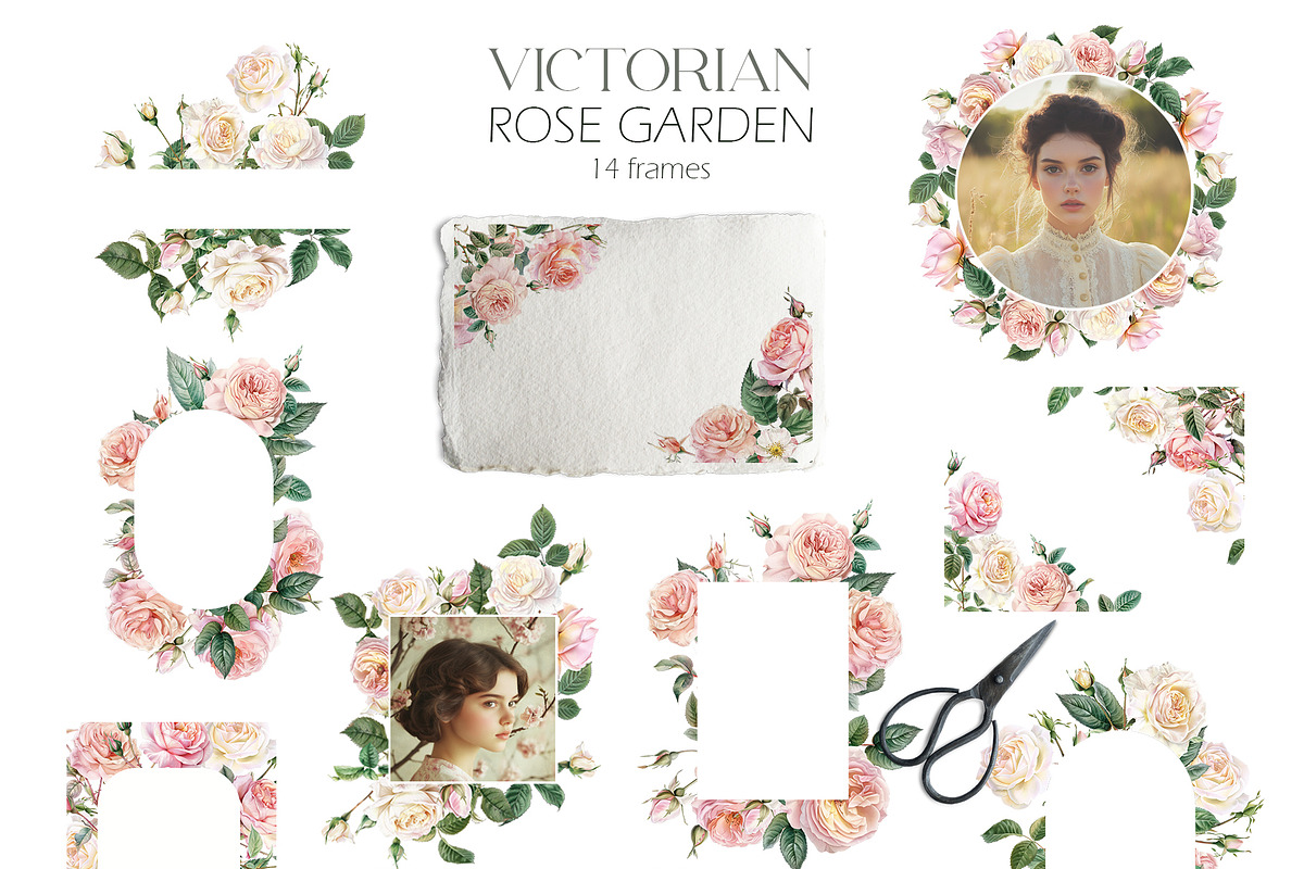 Victorian Rose Garden, an Object Graphic by Elena Dorosh (Photo 7 of 15)