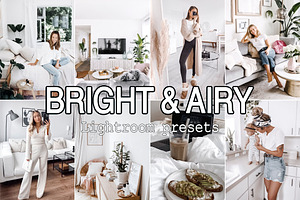14 Bright Airy Lightroom Presets, a Preset Add-On by Presets by Yevhen