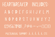 Heartbreaker, Cute Handwritten Font, a Handwritten Font by Designing Digitals (Thumbnail 2 of 9)