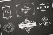 Vintage Logo & Monogram Templates, an Object Graphic by Solana (Thumbnail 9 of 11)