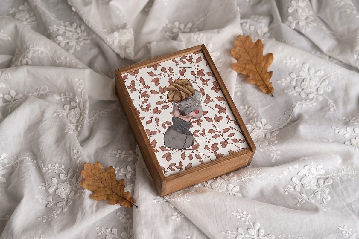 Autumn Homestead-Vintage Сlipart Set, a Seasonal Illustration by Amely.Art (Photo 11 of 14)