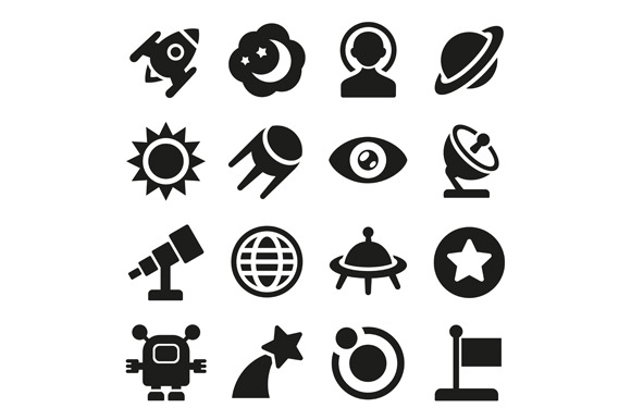 Space Icons Set
