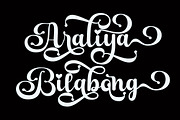 Liskiya Seholly Script, a Script Font by Madjack.font (Thumbnail 2 of 15)