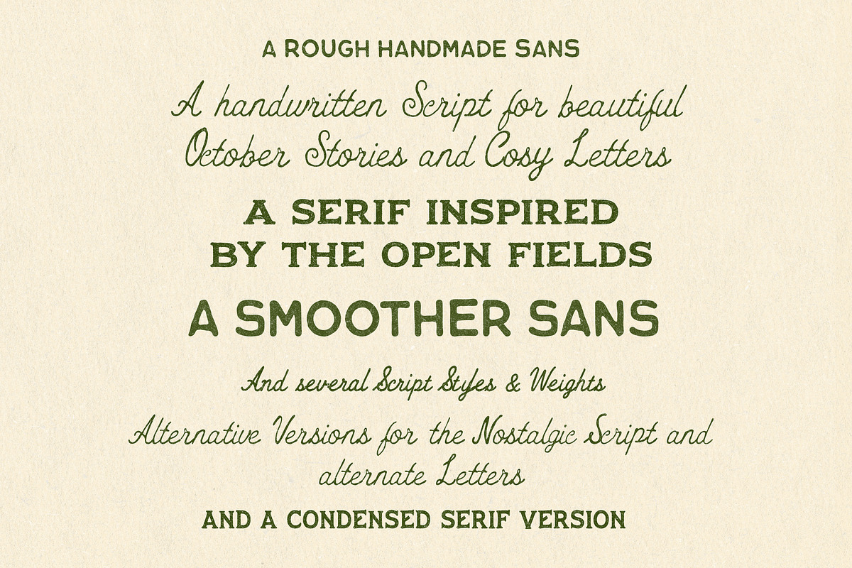 Rustic Handwritten Western Font Trio, a Handwritten Font by Laras Wonderland (Photo 11 of 11)