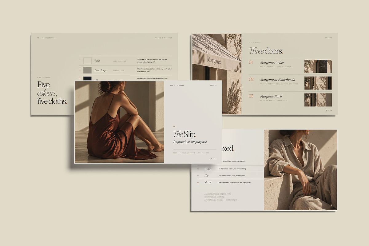 MARGAUX / Lookbook Template, a Presentation Template by Leleka.Store (Photo 14 of 16)