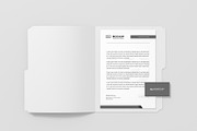 Presentation Folder Mockup Template, a Product Mockup by graphypix (Thumbnail 4 of 4)