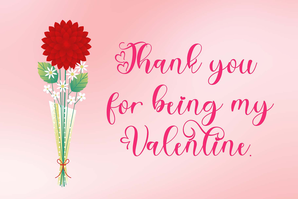 Valentine Bellia, a Handwritten Font by Yoga Letter (Photo 5 of 9)