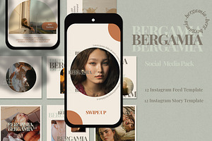 BERGAMIA Instagram Template