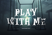 NIGHTMARE - Halloween Font, a Handwritten Font by Mozatype (Thumbnail 7 of 10)