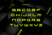 CubeQ, a Font by Kreabie (Thumbnail 3 of 6)