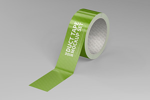 Wide Duct Tape Mockup Set