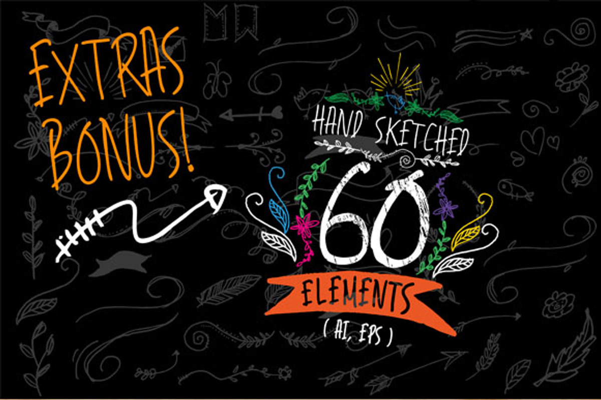 Gondez Font Duo + Ekstra preview 4
