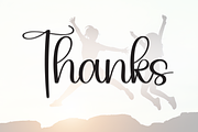 Excited | Script Font, a Handwritten Font by Scratchones (Thumbnail 9 of 9)