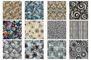 Seamless Doodle Digital Papers, a Photo by Wow Magic (Thumbnail 1 of 2)