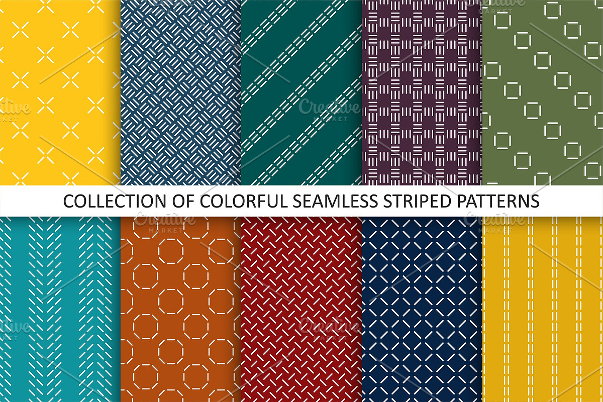 Bright minimal color fabric patterns, a Pattern Graphic by ExpressShop (Photo 1 of 4)