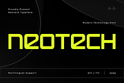 Neotech - Modern Technology, a Symbol Font by Masyafi Studio (Thumbnail 1 of 8)
