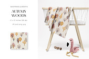 Seamless Kids Pattern Collection, a Pattern Graphic by PROTEA Watercolor Studio (Thumbnail 6 of 8)