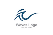 20 Logo Sea & Waves Templates Bundle, a Branding & Logo Template by Friendesigns (Thumbnail 3 of 21)
