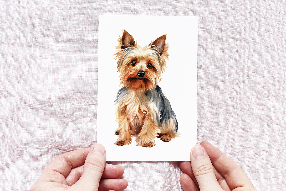 Yorkshire Terrier, an Animal Illustration by TheCuteShop (Photo 3 of 4)