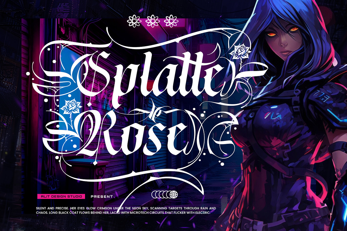 Rebella Typeface, a Blackletter Font by alit design (Photo 4 of 17)