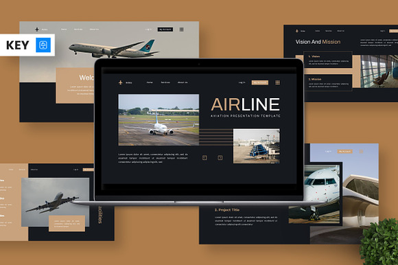 Airline - Aviation Keynote preview 7