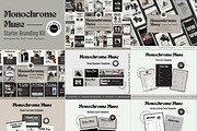 Monochrome Muse Starter Branding Kit, a Branding & Logo Template by Hell Yeah Designs (Thumbnail 7 of 16)