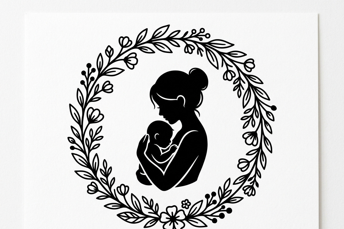 loving mother and children, a Person Illustration by Amazin_art (Photo 7 of 46)